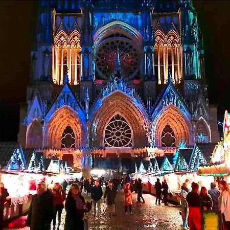 Cathedrale/Cossu/Confortable/Spacieux Реймс Екстериор снимка
